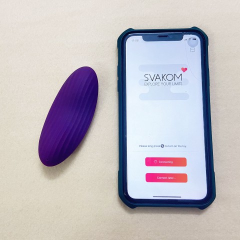 Lưỡi liếm âm đạo Svakom Edeny Echo Neo siêu mềm điều khiển qua app có quần lót